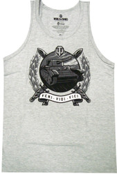 World of Tanks Veni Vidi Vici Adult Heather Tank Top