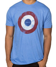 World of Tanks French Emblem Adult Premium Heather T-Shirt