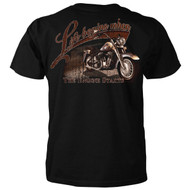 Life Begins When The Engine Starts Motorcycle T-shirt