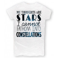 The Fault In Our Stars - Thoughts Are Stars Juniors T-Shirt