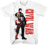 Captain America Civil War - Civil Mask Adult T-Shirt