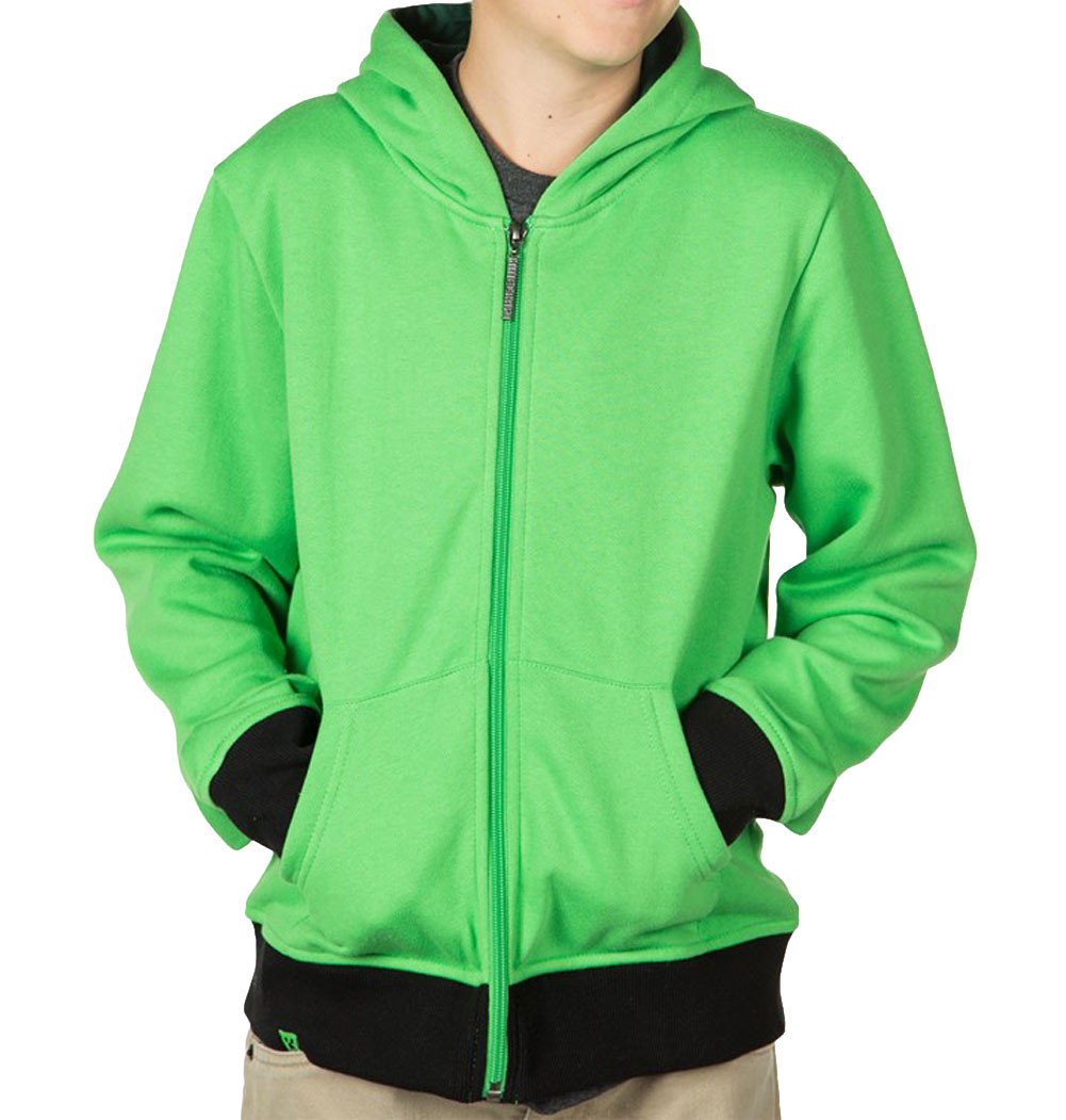 minecraft creeper hoodie youth