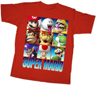 Nintendo Stacks Super Mario Youth T-Shirt