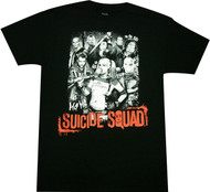 Suicide Squad Movie Poster Adult T-Shirt