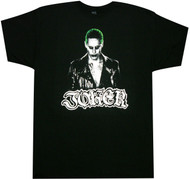 Suicide Squad Joker Straight On Adult T-Shirt