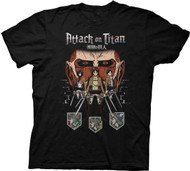Attack On Titan - Titan In Shadows Adult T-shirt