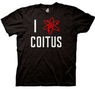 The Big Bang Theory - I Science Coitus Adult T-shirt