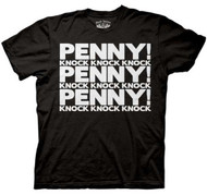 The Big Bang Theory T-shirt Knock Knock Knock Penny