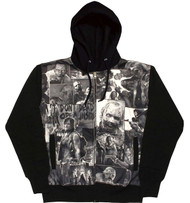 The Walking Dead Classic Image Sublimation Adult Zip Hoodie