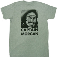 Captain Morgan Face Logo Adult T-Shirt