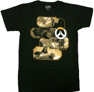 Overwatch Heroes and Assassins Premium Adult T-Shirt