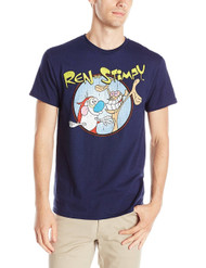 Nickelodeon Ren and Stimpy Circle Time Adult T-Shirt