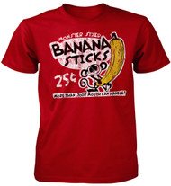 Monster Sized Banana Sticks Adult T-Shirt