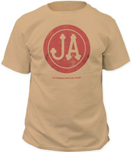 Jefferson Airplane Bark Pigment Dyed Adult T-Shirt