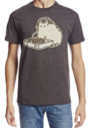 Pusheen DJ Adult T-Shirt