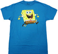 SpongeBob - Sponge Bob Reversable Adult T-Shirt