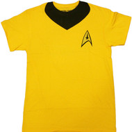 Star Trek Kirk Uniform Adult T-Shirt
