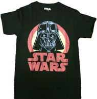 Star Wars Darth Vader Head Adult T-Shirt