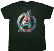 Marvel The Avengers: Age Of Ultron Logo Adult T-Shirt