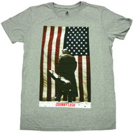 Johnny Cash Legend Of Cash Americana Adult T-Shirt