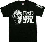 Eminem Bad Meets Evil Masks Adult T-Shirt