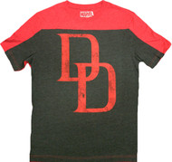 Marvel Comics Daredevil Pieced Crew Adult T-Shirt