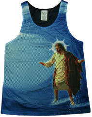 Surfs Up Jesus Tank Top