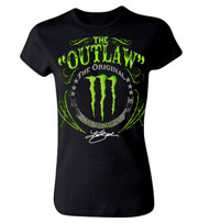Panic Switch Kurt Busch The Outlaw Monster Juniors T-Shirt