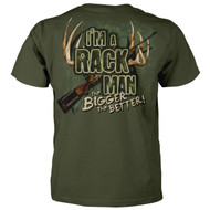 I'm a Rack Man - The Bigger The Better T-shirt