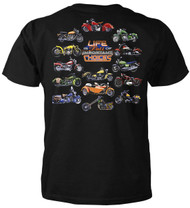 Life Is Full Of Important Choices Motorcycle Adult T-Shirt