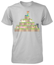 Minecraft Hilltop by Capy Youth T-shirt