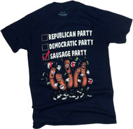 Sausage Party - Election Ballot Adult T-Shirt