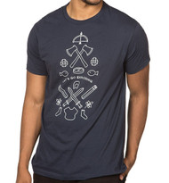 Minecraft Let's Go Exploring Premium Adult T-Shirt