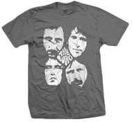 The Who Distressed Four Faces Adult T-Shirt