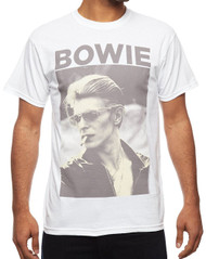 David Bowie - Smoking Adult T-Shirt