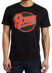 David Bowie Diamond Dogs Logo Adult T-Shirt