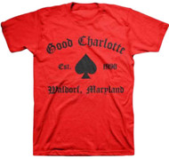 Good Charlotte - GC Recreate Spade Adult T-Shirt