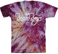 The Beach Boys - Classic Logo Tie Dye Adult T-Shirt