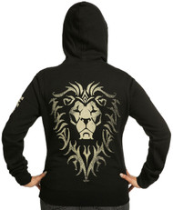 Warcraft Movie Women's Alliance Zip-Up Hoodie