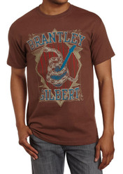 Brantley Gilbert Snake Coil Guitar Adult T-Shirt
