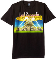 Led Zeppelin Space Ship Adult T-Shirt