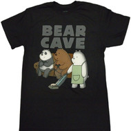 We Bare Bears - Bear Cave Adult T-Shirt
