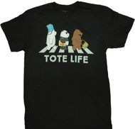 We Bare Bears - Tote Life Ice Bear Adult T-Shirt