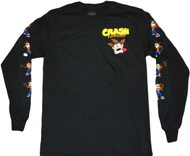 Crash Bandicoot Long Sleeve Adult T-Shirt