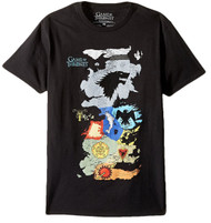 Game Of Thrones Map Of All Houses Adult T-Shirt