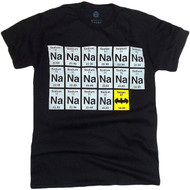 Batman Sodium Chart NA-NA-NA-NA Adult T-Shirt
