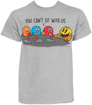 Pac-Man Sit With Us Adult T-Shirt