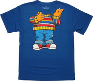 Sesame Street Ernie Body Adult T-Shirt