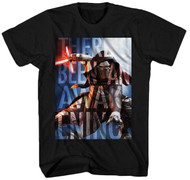 Star Wars VII: The Force Awakens Kylo Ren Seen Through Silence Adult T-Shirt
