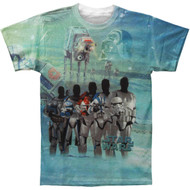 Star Wars Fresh Stay Sublimated Adult T-Shirt